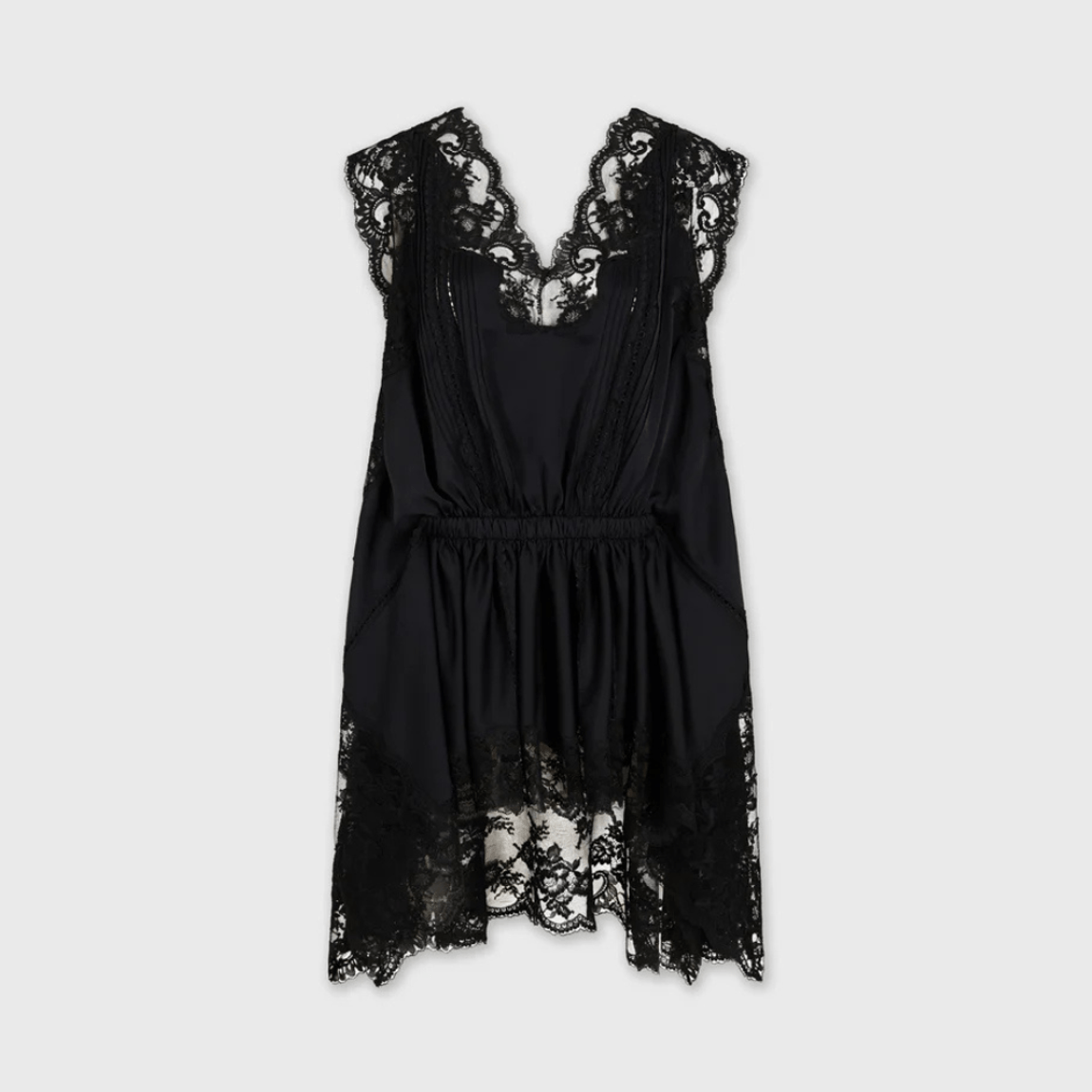 Vestido Cetim Rabanne