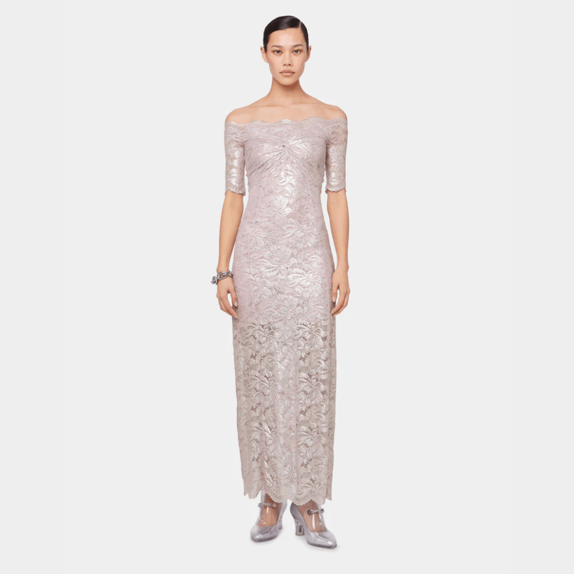 Vestido Renda Rabanne