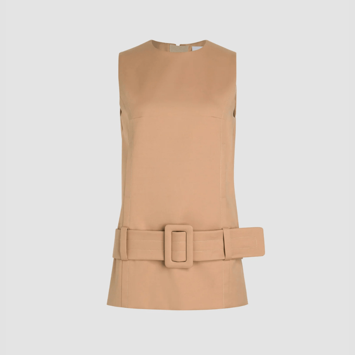 Vestido Mini Belted Dress Patou