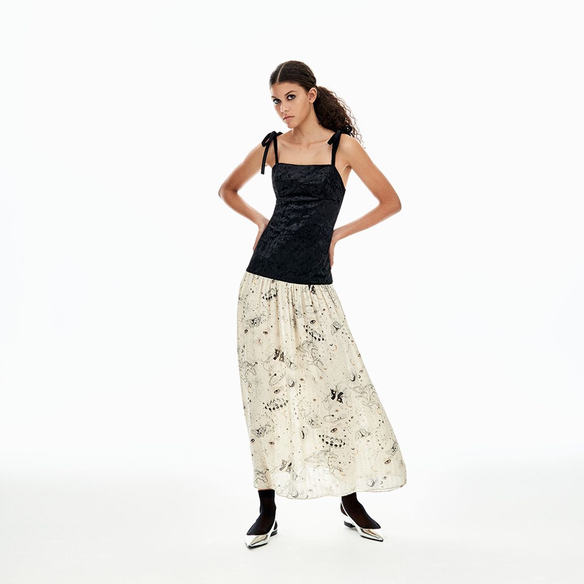 Vestido Lurex Uni Luara