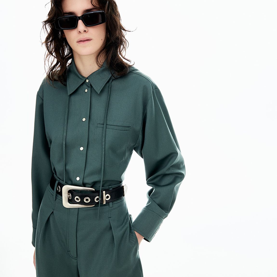 Camisa Gabardine Luz Monica