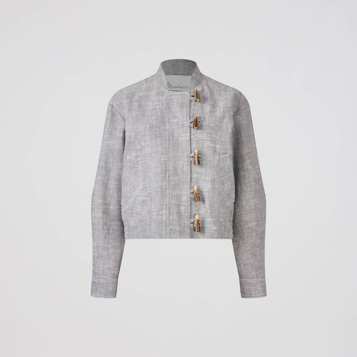Jaqueta Alfaiataria Denim Megon