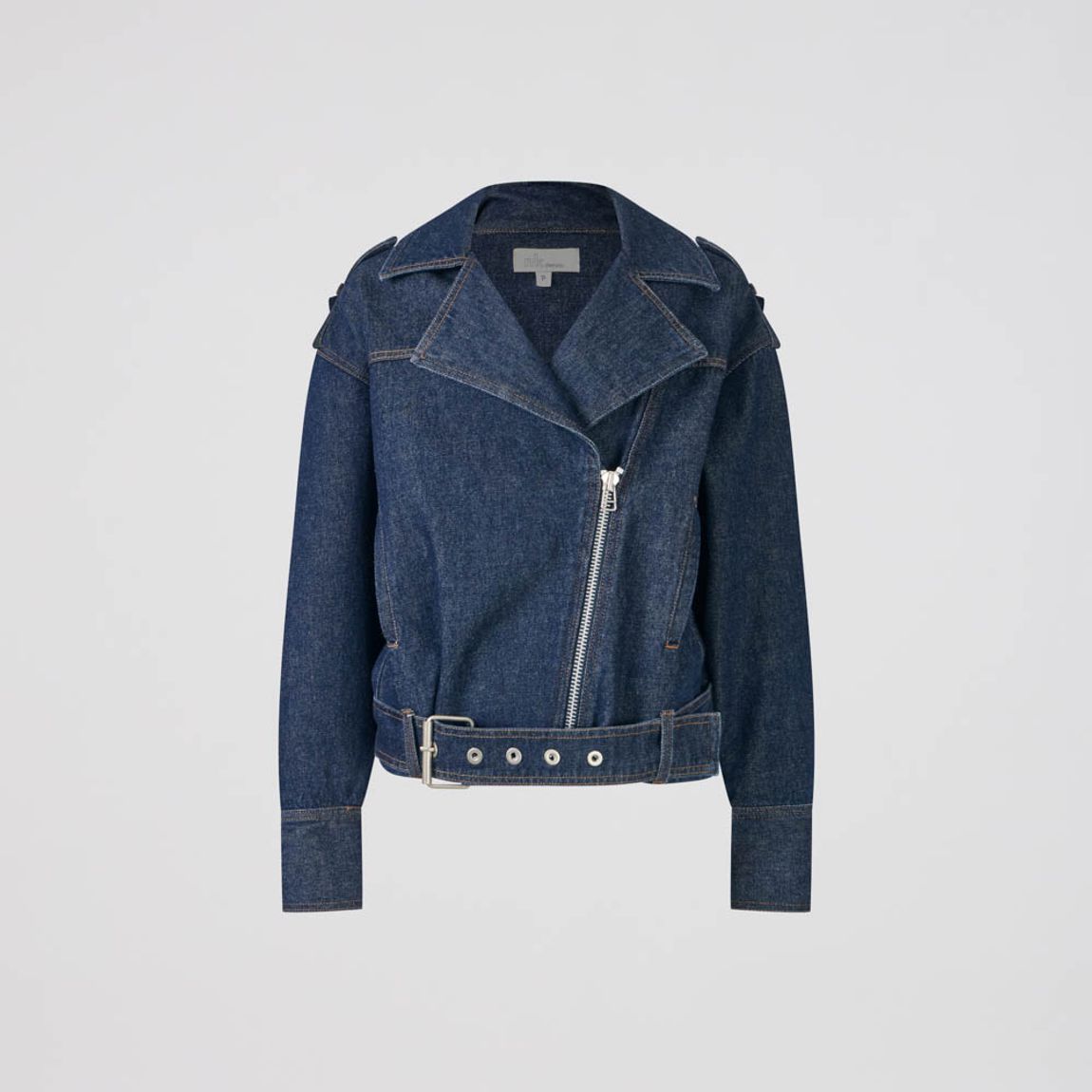 Jaqueta Jeans Biker Kira