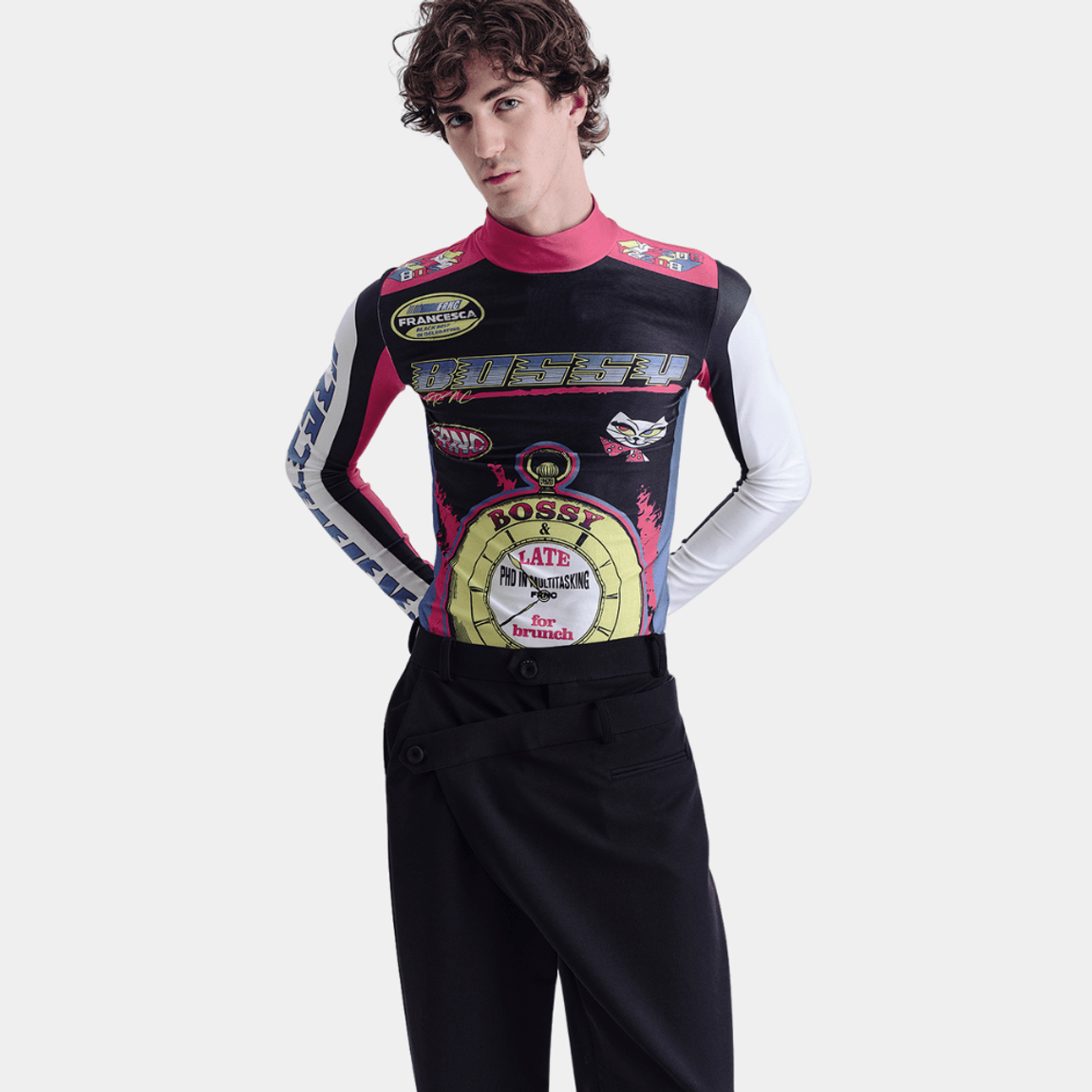 Blusa Bossy Manga Longa Francesca