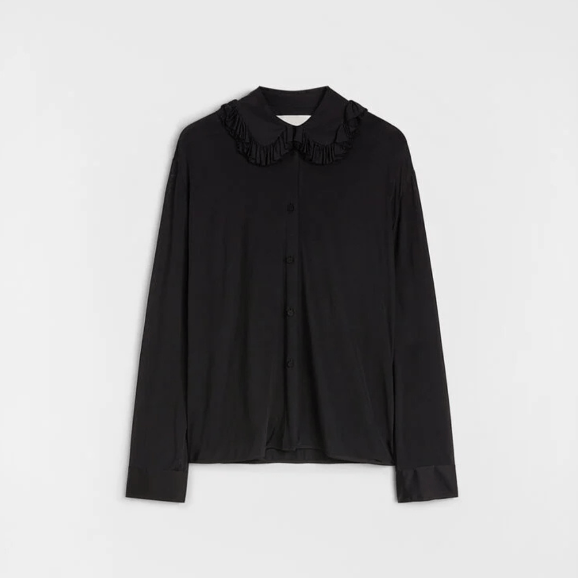 Camisa Shirt Ls W/Rouches Jil Sander