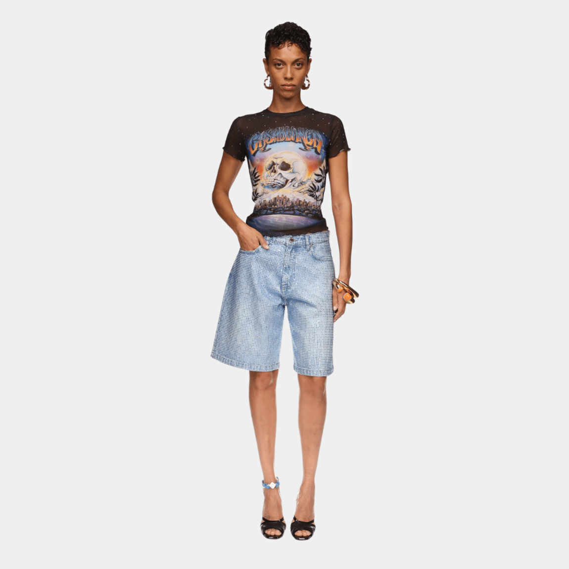 Bermuda Denim Hotfix Casablanca
