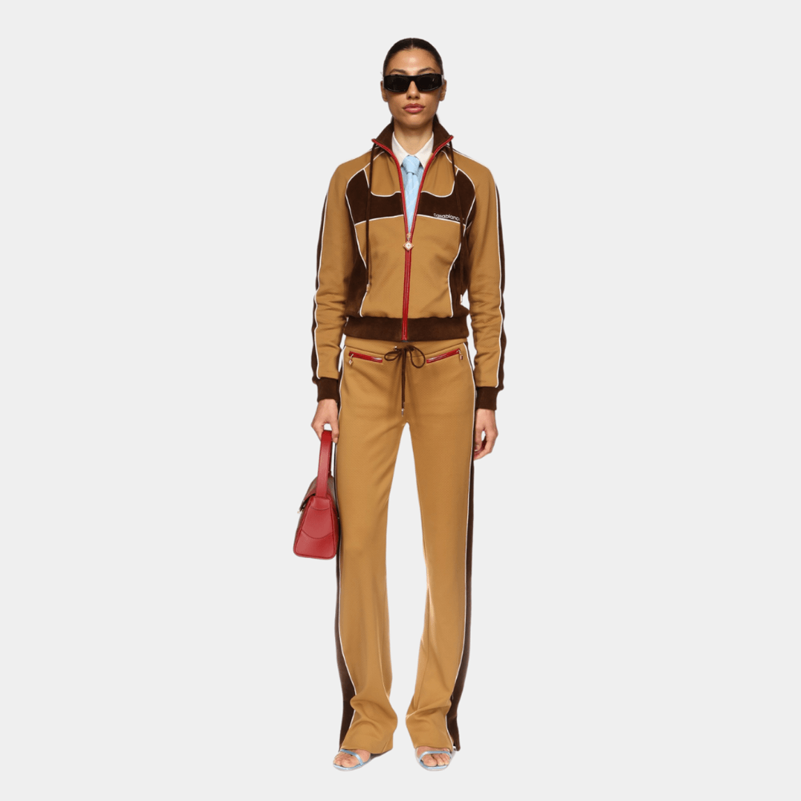 Calça Chenille Panelled Track Pants Casablanca