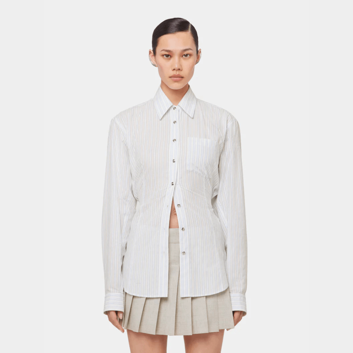 Camisa Listrada Rabanne