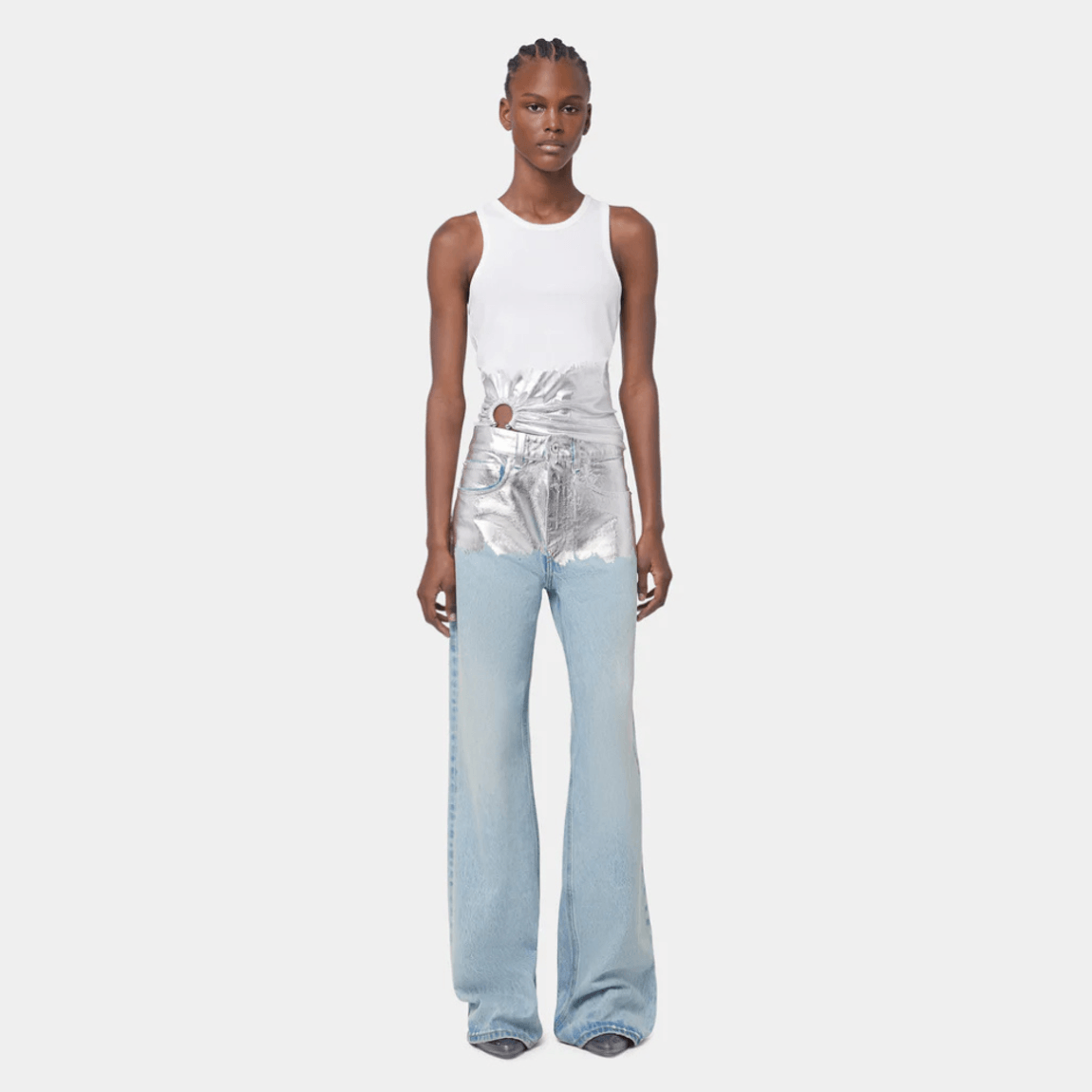 Calça Jeans Foil Rabanne