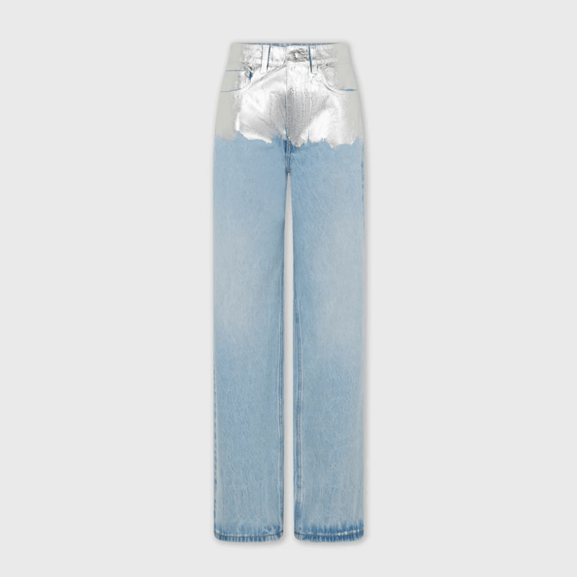 Calça Jeans Foil Rabanne