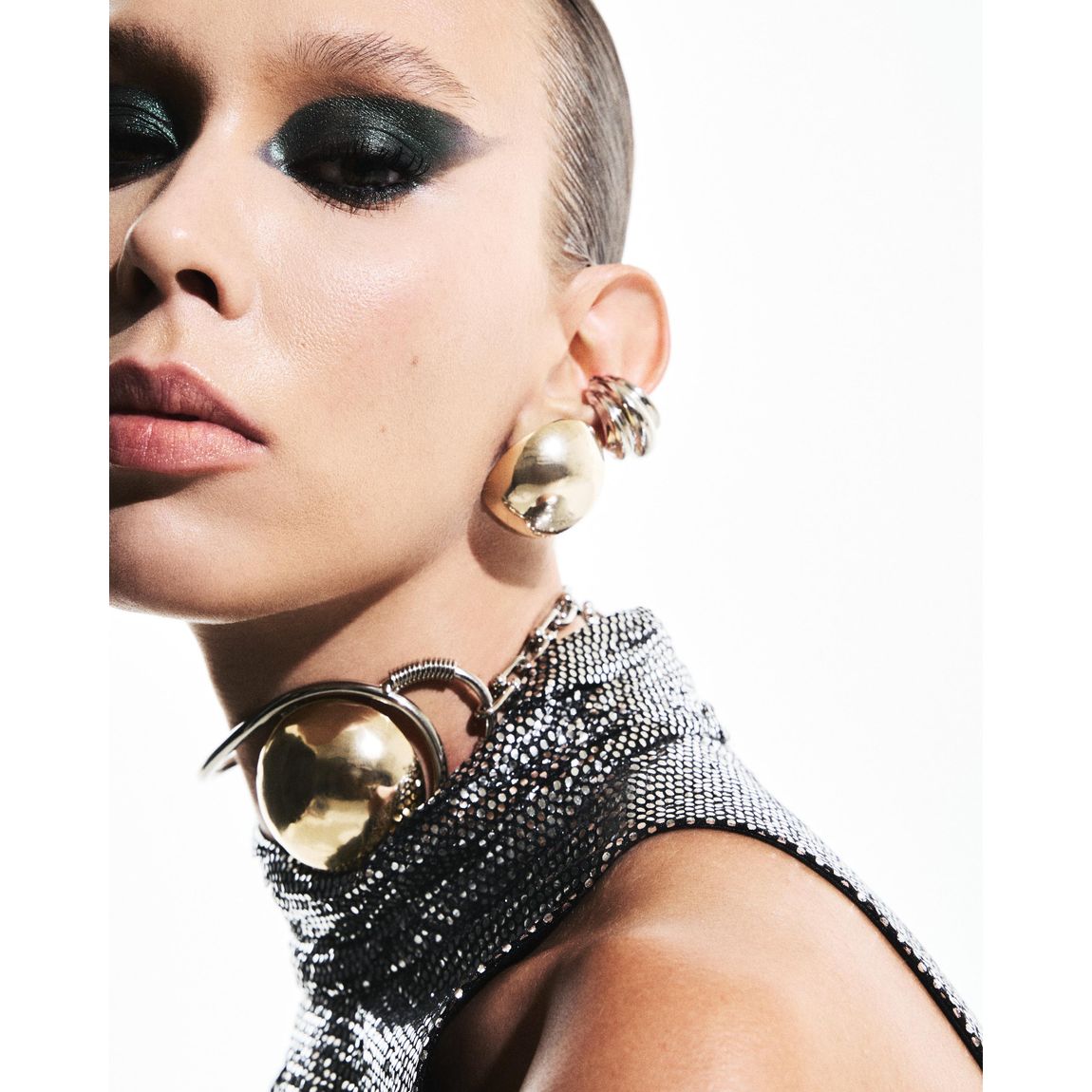 Choker Metal Esfera Sun