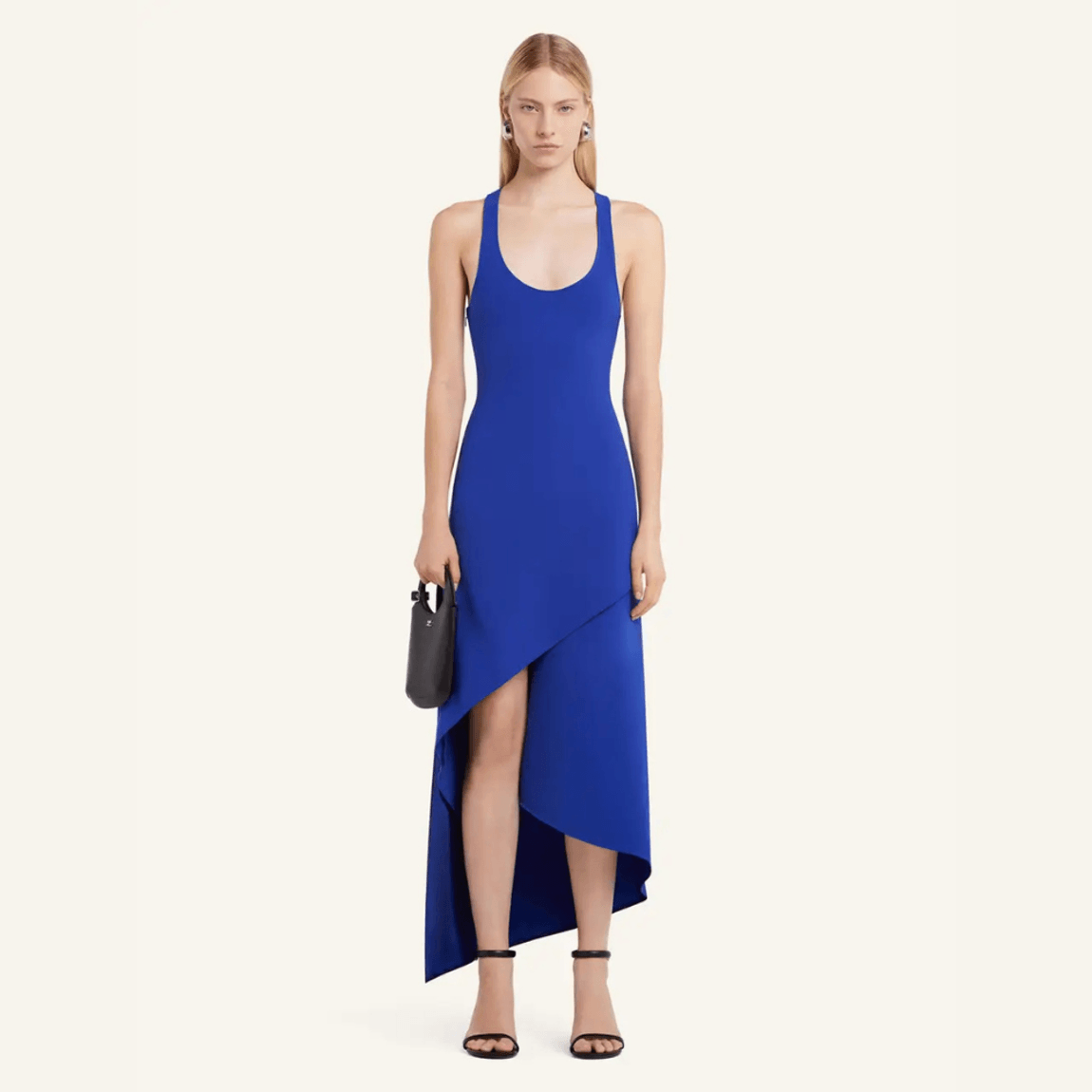 Vestido Infinity Crepe Long Courrèges