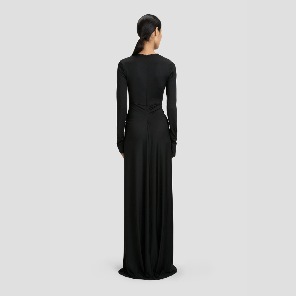 Vestido Sleeve Deep V-Neck Victoria Beckham