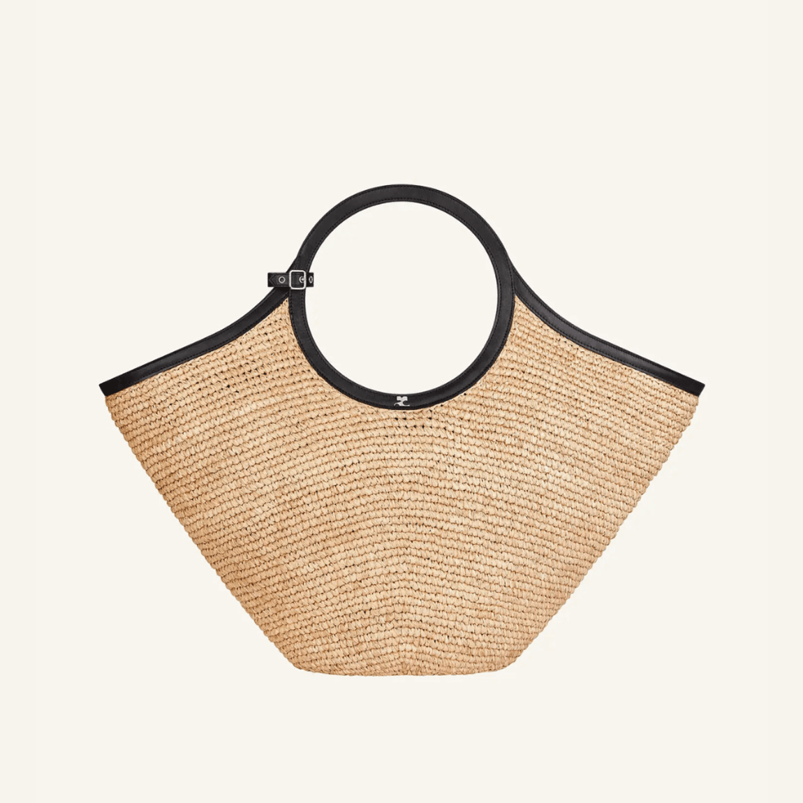 Bolsa Maxi Holy Raphia Courrèges
